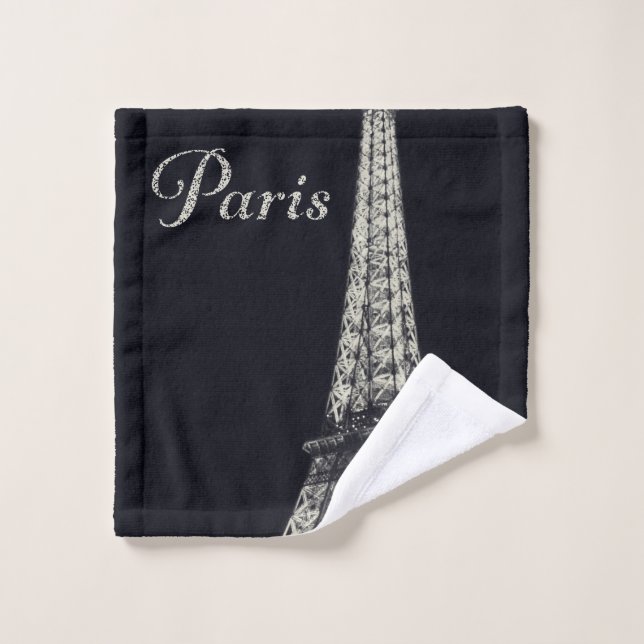 Eiffel Tower in Paris Wash Cloth (Wash Cloth)