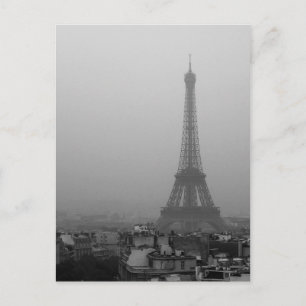 Eiffel Tower in the mist Postcard