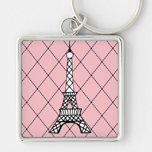 Eiffel Tower Keychain (Front)