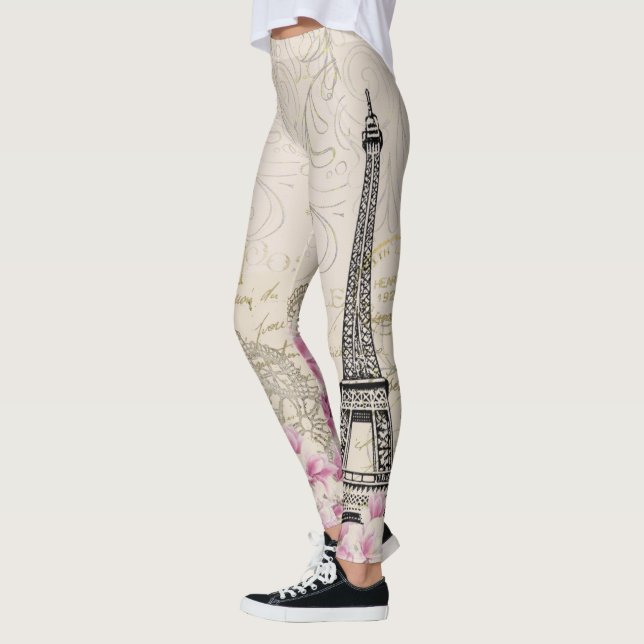 Eiffel Tower Leggings (Left)
