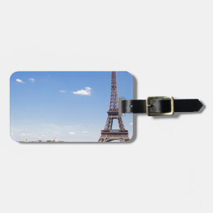 eiffel-tower luggage tag