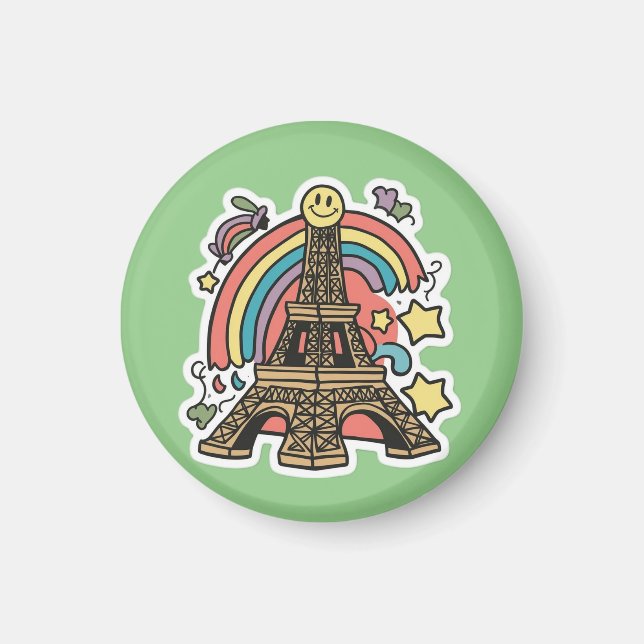 Eiffel Tower Magnet (Front)