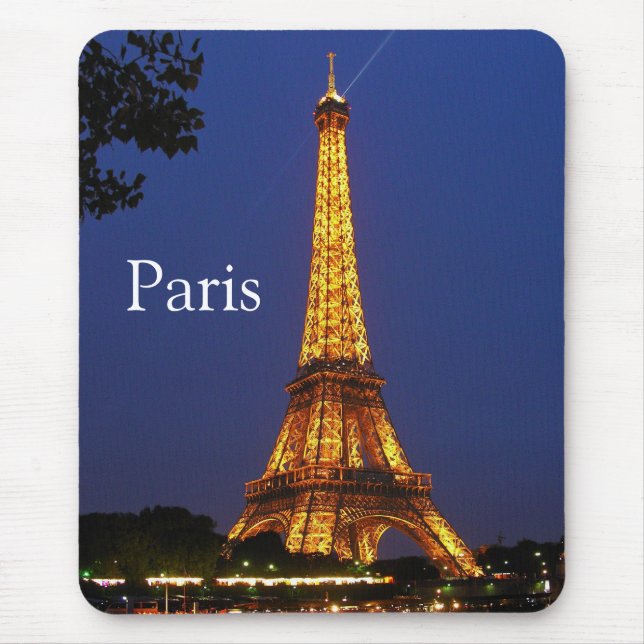 Eiffel Tower Mouse Mat (Front)