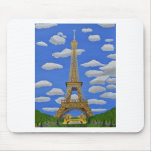 Eiffel Tower Mouse Mat