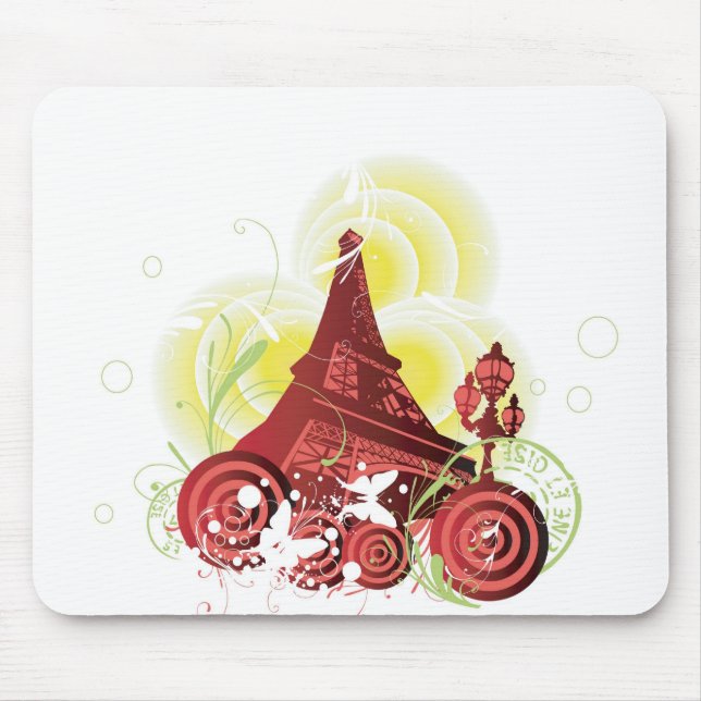 Eiffel tower Mousepad (Front)