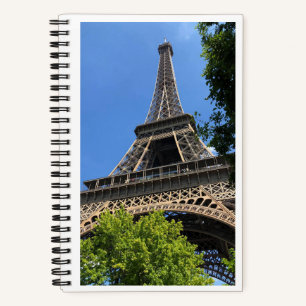 Eiffel Tower Notebook (Hard Cover)