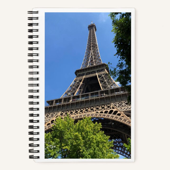 Eiffel Tower Notebook (Hard Cover) (Front)