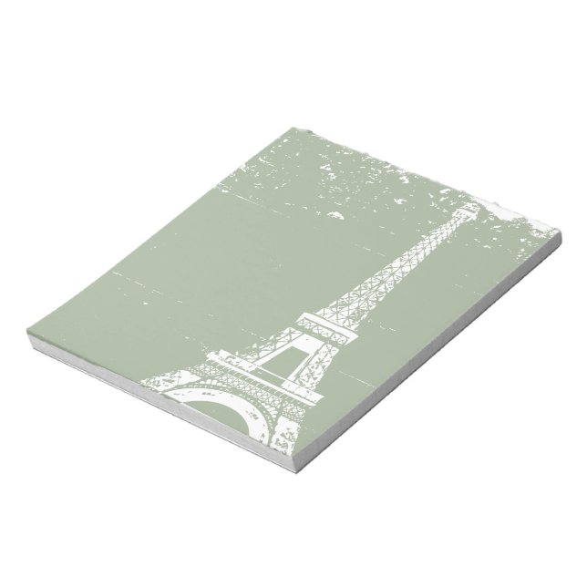 Eiffel Tower Notepad (Rotated)