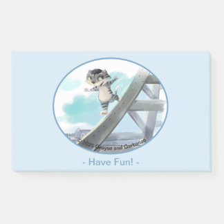 Eiffel Tower Notes 10" x 6" - Fun 