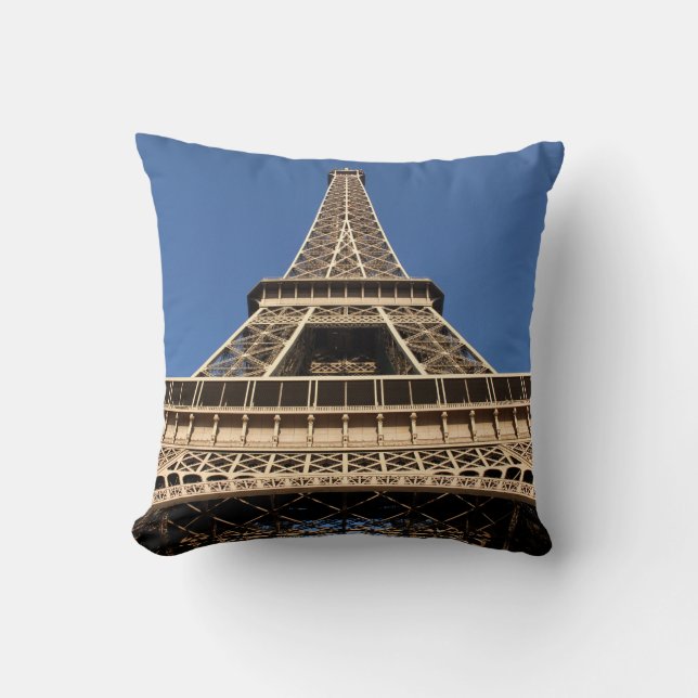 Eiffel tower of Paris in France Cushion (Front)