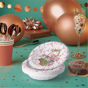 Eiffel Tower Paper Bowls Paper Plate