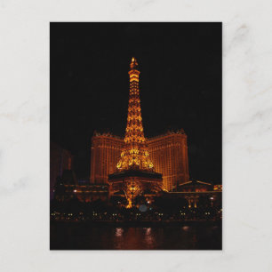 Eiffel Tower, Paris Casino, Las Vegas, NV Postcard