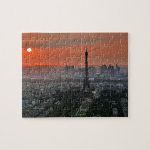 Eiffel Tower Paris Europe Travel Jigsaw Puzzle