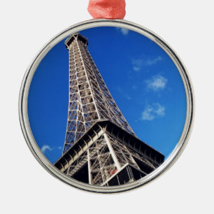 Eiffel Tower Paris Europe Travel Metal Tree Decoration