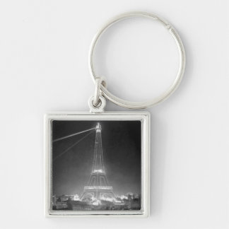Eiffel Tower Paris France 1900 Key Ring