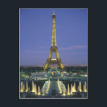 Eiffel Tower, Paris, France 2 Postcard<br><div class="desc">COPYRIGHT Paul Thompson / SuperStock.com | EU09 PTH0129.jpg | Eiffel Tower,  Paris,  France</div>