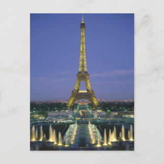 Eiffel Tower, Paris, France 2 Postcard