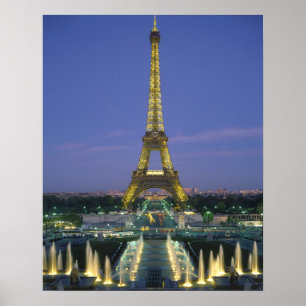 Eiffel Tower, Paris, France 2 Poster