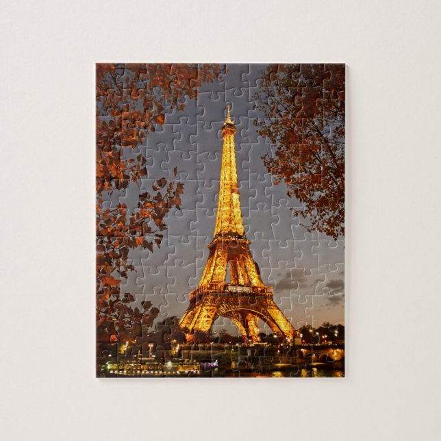 Eiffel Tower - Paris - France - 8x10 - 110 pc Jigsaw Puzzle (Vertical)