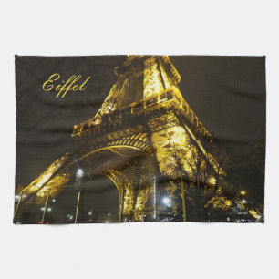 Eiffel Tower. Paris. France. Apron Tea Towel