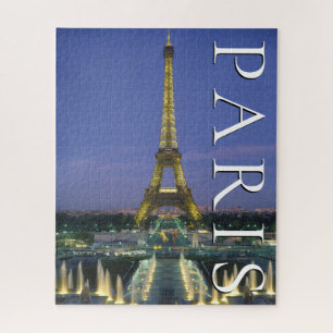 Eiffel Tower Paris, France Jigsaw Puzzle