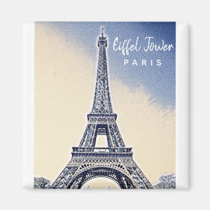 Eiffel Tower Paris France Landmark Magnet