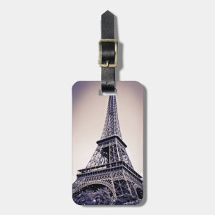 Eiffel tower, Paris, France Luggage Tag