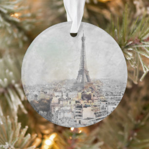 Eiffel Tower. Paris, France Ornament
