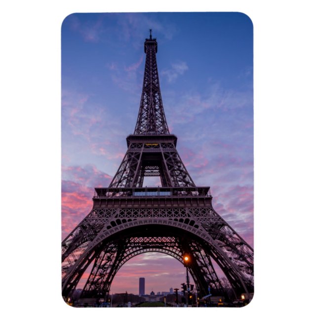 Eiffel Tower Paris France Photo Magnet (Vertical)