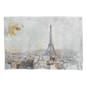 Eiffel Tower. Paris, France  Pillowcase