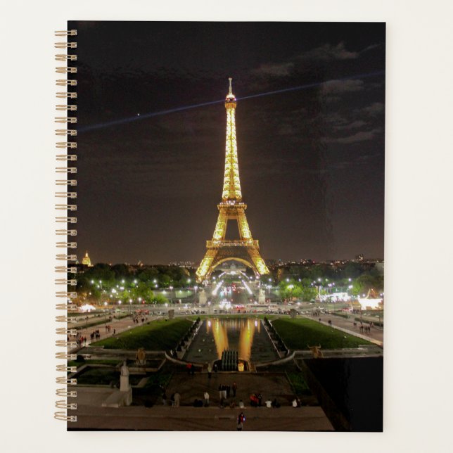 Eiffel Tower Paris France Planner (Front)