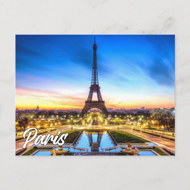 Eiffel Tower | Paris France Postcard (Front)