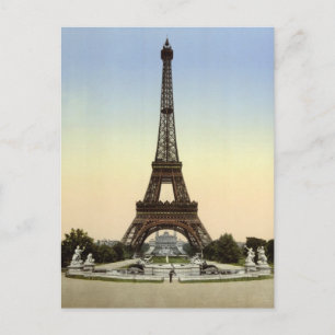 Eiffel Tower, Paris, France Postcard