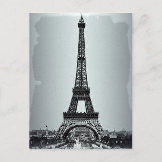 Eiffel Tower Paris France Postcard