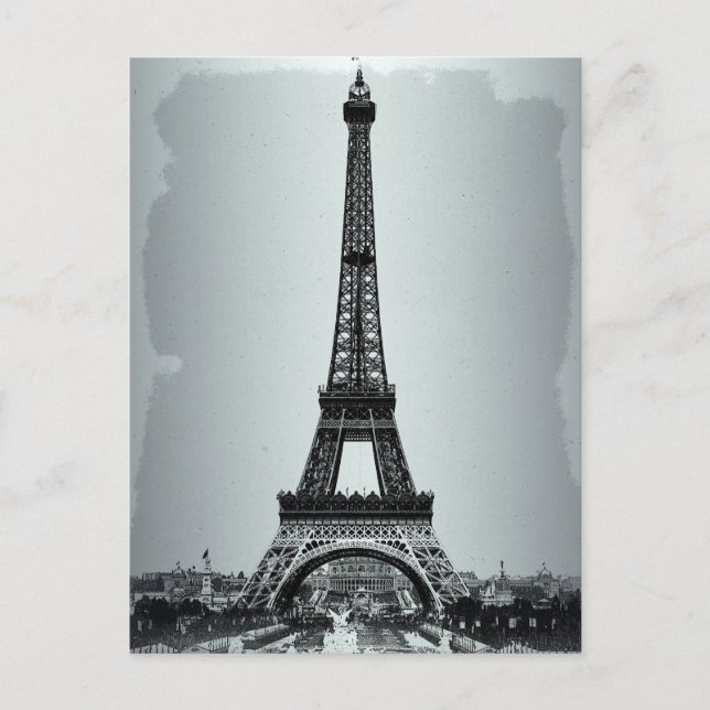 Eiffel Tower Paris France Postcard (Front)