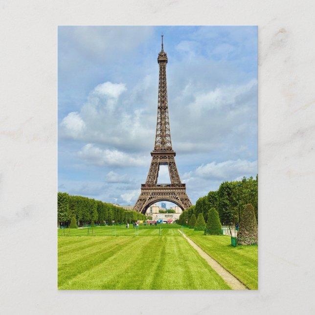 Eiffel Tower - Paris France Postcard (Front)