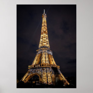 Eiffel Tower, Paris, France Poster
