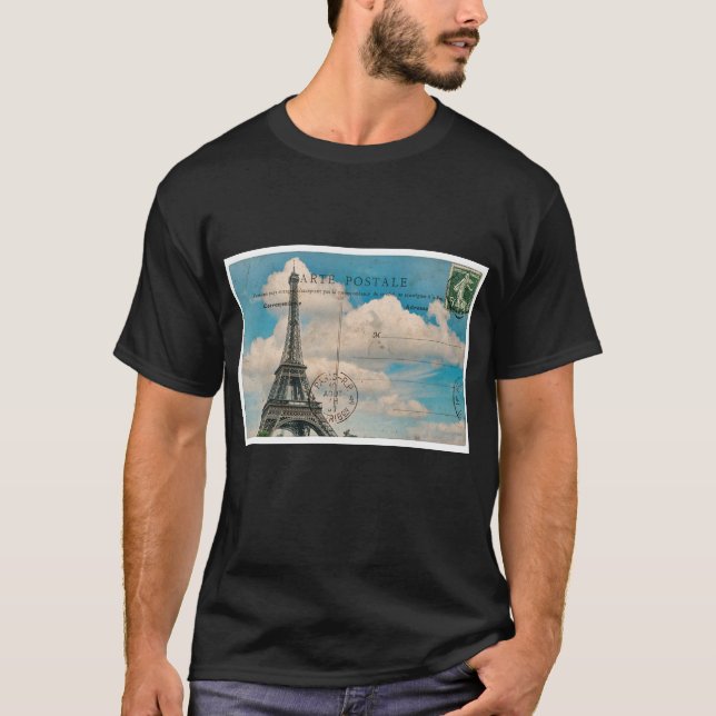 Eiffel Tower, Paris France T-Shirt (Front)