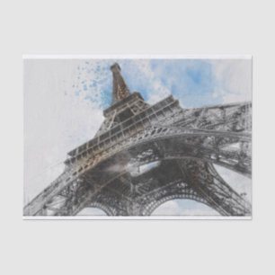 Eiffel Tower, Paris, France Tissue Paper