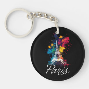 Eiffel Tower Paris Girls Travel Holiday France Sou Key Ring