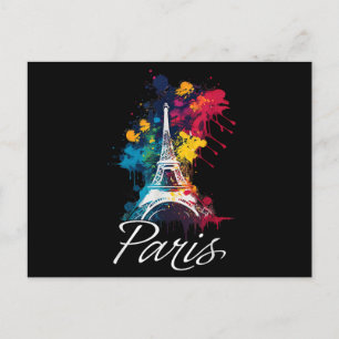 Eiffel Tower Paris Girls Travel Holiday France Sou Postcard