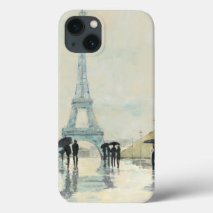 Eiffel Tower   Paris In The Rain iPhone 13 Case