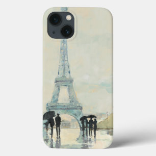 Eiffel Tower   Paris In The Rain iPhone 13 Case