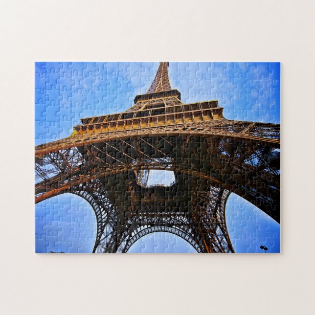 Eiffel Tower Paris. Jigsaw Puzzle (Horizontal)