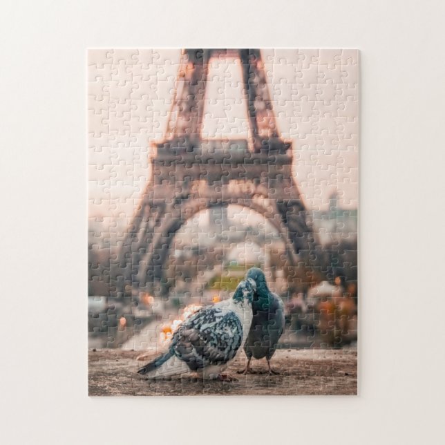 Eiffel Tower Paris. Jigsaw Puzzle (Vertical)