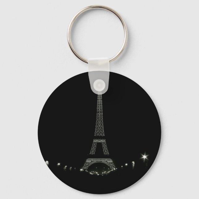 Eiffel Tower Paris Key Ring (Front)