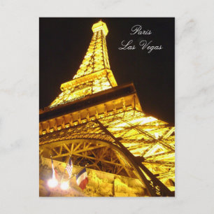 Eiffel Tower, Paris Las Vegas Postcard