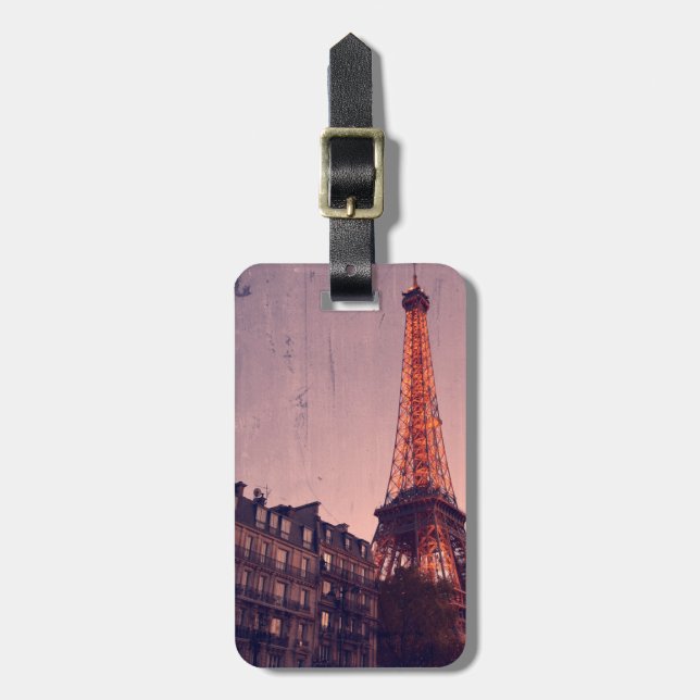 Eiffel Tower - Paris - Luggage Tag (Front Vertical)