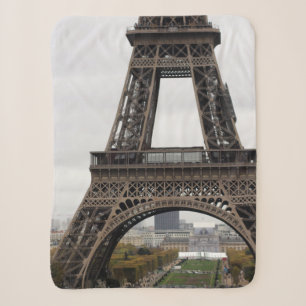 Eiffel tower Paris Monument Tourist Sherpa Blanket