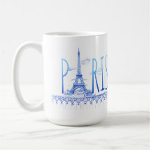 Eiffel Tower Paris Mug